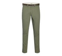 JACK & JONES Jpstmarco Adam Belted Chino Pls, Verde-Deep Lichen Green, 54W x 32L Uomo