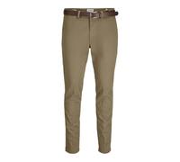 JACK & JONES Jpstmarco Franco Chino W Belt, Elmwood, 34W x 32L Uomo