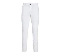 JACK & JONES Jpstmarco Jjbowie Sa Noos, Pantaloni chino, Bianco, 27W / 32L Uomo
