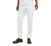 JACK & JONES JPSTMARCO JJBOWIE SA Noos - Pantaloni Chino, Taglia 36/32, Colore: Bianco, Bianco, 36W x 32L