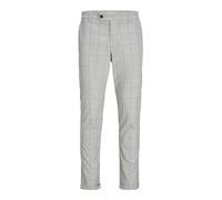 JACK & JONES Jpstmarco Jjconnor Noos, Pantaloni Casual Uomo, Desert Sage/Detail:Check, 33W / 34L