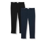 JACK & JONES Jpstmarco Jjcooper Chino 2 Pezzi MP Pantaloni, Navy Blazer/Confezione: Nero, 29W x 32L Uomo
