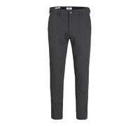 JACK & JONES Jpstmarco Jjcooper, Pantaloni da Uomo, Grigio Scuro mélange, 28W / 30L