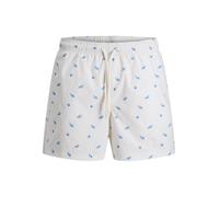 JACK & JONES Jpstmaui Breeze Mini Stripe Swim SRT SN, Raggio di Luna, M Uomo
