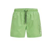 JACK & JONES Jpstmaui Jjswim Double Logo AKM SN, Verde-Summer Green, XL Uomo