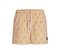 JACK & JONES Jpstmaui Jjswim Mini Stripe AKM SN, Iceland Poppy, S Uomo