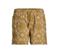JACK & JONES Jpstmaui Shell AOP Swim Shorts, Wood Thrush, XXL Uomo