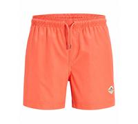 JACK&JONES JPSTMAUI SPLASH MAGIC SWIM SHORTS JNR 12291899.CORAL