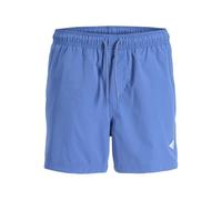 JACK & JONES Jpstmaui Tropic Solid Swim Shorts SN, Delft, L Uomo