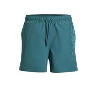 JACK & JONES Jpstmaui Wave Logo Swim Shorts SN, Colonial Blue, S Uomo