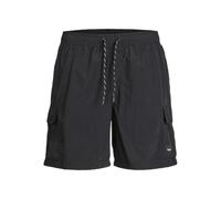 JACK & JONES Jpstnaxos Jjcargo Swim AKM, Nero, L Uomo