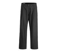 JACK & JONES Jpstowen Cade Pleated Jogger Pls, Nero, 44W x 34L Uomo