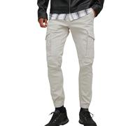 JACK & JONES Jpstpaul Jjflake AKM Noos - Pantaloni da Uomo, Raggio di Luna, 32W x 34L