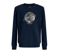 Jack & Jones Junior Felpa 'Honolulu' blu scuro / bianco Bambini Jack & Jones Junior 152