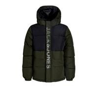Jack & Jones Junior Giacca invernale 'JCOSpeed' abete / nero Bambini - Bimbo - Ragazzo (taglie 140-176) - Abbigliamento - Giacche e cappotti - Giacche invernali Jack & Jones Junior 128