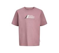 JACK & JONES Junior Jcotier Front Print Tee SS CN SN Jnr, Frullato D'uva, 16 Anni