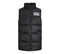 JACK&JONES JUNIOR Jjetoby Bodywarmer Collar SN Jnr West, Nero, 140 cm Bambini e Ragazzi