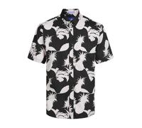 JACK&JONES JUNIOR Jorjoshua Aruba AOP Shirt SS Jnr Camicia a Maniche Corte per Bambini, Scarpe da tiptap, 128 cm
