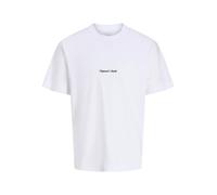 JACK & JONES Junior Jornorrebro EMB Tee SS CN Noos Jnr, Bianco, 14 Anni