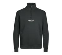 JACK&JONES JUNIOR JORVESTERBRO Sweat Quarter Zip Noos Jnr, Maglia di Tuta Bambino, Forest River/Fit:Loose,