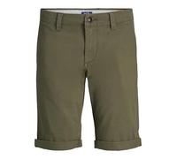 JACK&JONES JUNIOR Jpstdavid Jjchino Shorts AKM SN Jnr Pantaloncini Chino, Oliva impolverato, 164 Bambino
