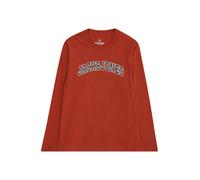 Jack & Jones Junior Maglietta 'JJECALEB' ruggine / nero / bianco Bambini Jack & Jones Junior 164 ruggine / nero / bianco