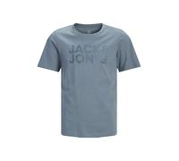 Jack & Jones Junior Maglietta 'JJEcorp' opale / blu colomba Bambini Jack & Jones Junior 152