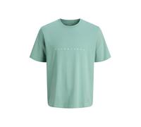 Jack & Jones Junior Maglietta 'JJESTAR' giada / bianco Bambini Jack & Jones Junior 152