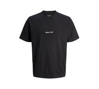 JACK & JONES Junior Jornorrebro EMB Tee SS CN Noos Jnr, Nero, 14 Anni