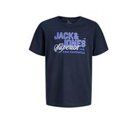 Jack & Jones Junior Maglietta navy / indaco / bianco Bambini Jack & Jones Junior 128