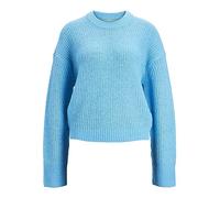 Jack & Jones Jxember Fluffy Crew Neck Knit Noos Maglione, Aquarius, M Donna