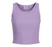 Jack & Jones Jxfallon STR SL Rib Top Jrs Noos, Rosa Viola., S
