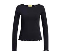 JACK & JONES Jxgigi STR LS Babylock Tee Jrs, Nero, S
