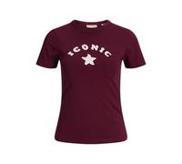 JACK & JONES Jxgigi STR S Patch Tee Jrs, Cabernet, XS
