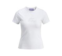 JACK & JONES Jxgigi STR S Rhinestone Tee Jrs, Bianco, XL