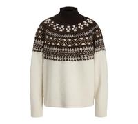 JACK & JONES Jxkristin Maglia a Collo Alto, Vaniglia, M