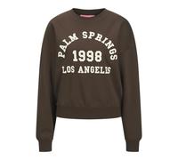 JJXX Felpa 'JXMERLE' marrone scuro / offwhite Donna JJXX S