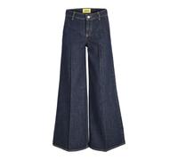 JACK & JONES Jxpalma Karla Wide MW R285 DNM SN, Blu Jeans Scuro, 28W x 34L