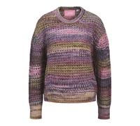 Jack & Jones Jxsimone Space Dye Crew Neck Knit SN, Cabernet, XS