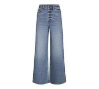 JACK & JONES Jxtokyo Wide Hw Jeans R6031 Dnm, Jeans, Medium Blue Denim, 31W / 30L Donna