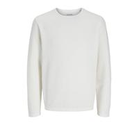 JACK & JONES Knitted Pullover Plain Knitted Pullover | Relaxed Fit, Semplice, Maniche lunghe, Casual, Temperatura massima di 40°C ciclo delicato