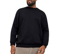 JACK&JONES PLUS Jjebradley Sweat Crew Noos Pls Maglia di Tuta, Nero, 4XL Uomo