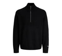 Jack&Jones maglia mezza zip uomo nero