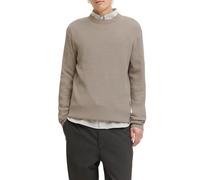 Jack&Jones maglia uomo girocollo trama rombi beige XL