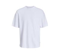 JACK & JONES Maglietta a Girocollo Basic con Spalle Basse a Maniche Corte JJEURBAN, Colore:Bianco, Size:L