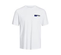 JACK & JONES Maglietta blu / marino / bianco Uomo JACK & JONES M blu / marino / bianco