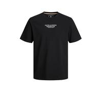 Jack & Jones Maglietta con Logo Blu Archie, Nero, S