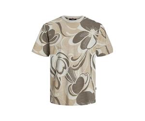 JACK & JONES Maglietta con stampa All Over Print, Travertino, M