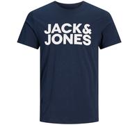 JACK & JONES Maglietta 'Corp' navy / offwhite Uomo JACK & JONES XL navy / offwhite