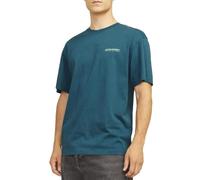 JACK & JONES Maglietta da uomo blu Whislington, blu, M